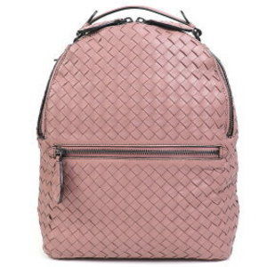 Bottega Veneta Intrecciato Backpack Pink Nappa Backpack BV TOTE BAG